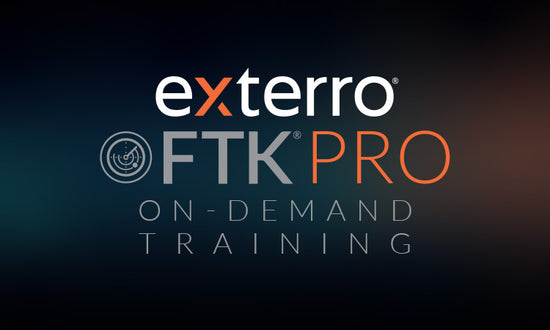 FTK On-Demand Training Courses – Exterro